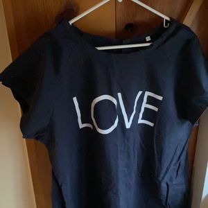 LOVE maternity delivery hospital gown